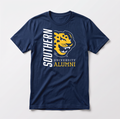 Gold & White Southern University Alumni Jaguar T-Shirt
