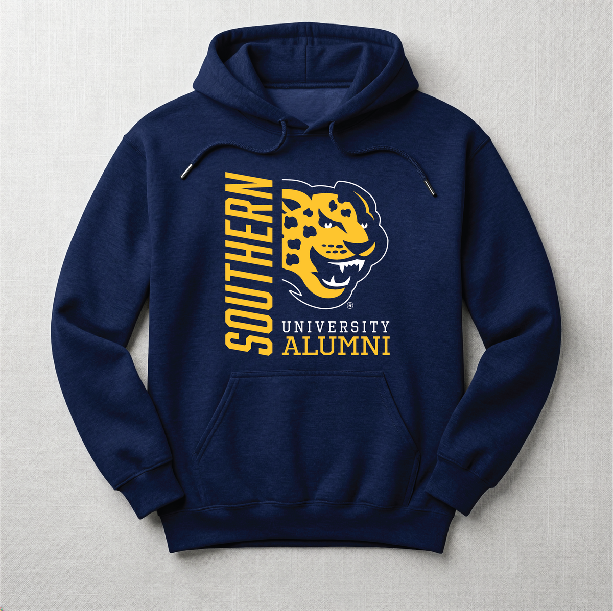 Blue & Gold Southern University Alumni Jaguar Hoodie