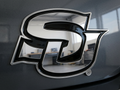 100% Metal Southern University Jaguars Chrome Auto Emblem